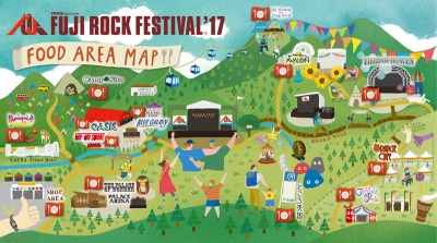 【FUJI ROCK FESTIVAL’17】フジロック第8弾でimai（group_inou）など8組決定＆フェスごはん、新エリア発表も