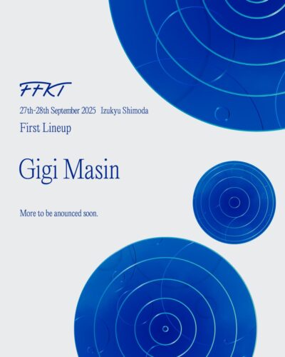 9月静岡「FFKT 2025 Izu Shirahama」第1弾発表でGigi Masin決定