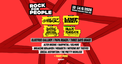 【海外フェス】2026年6月チェコ「ROCK FOR PEOPLE 2026」にBABYMETALが出演。ヘッドライナーはGORILLAZ、BRING ME THE HORIZONら