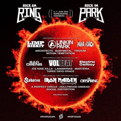 【海外フェス】2026年6月ドイツ「ROCK AM RING」「ROCK IM PARK」にBABYMETALが出演。ヘッドライナーはLINKIN PARK、IRON MAIDENら