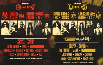 【Reading & Leeds Festival 2026】レディング&リーズフェスティバルのラインナップ発表でCharli XCX、Florence + The Machine、Fontaines D.C.、Rayeら決定