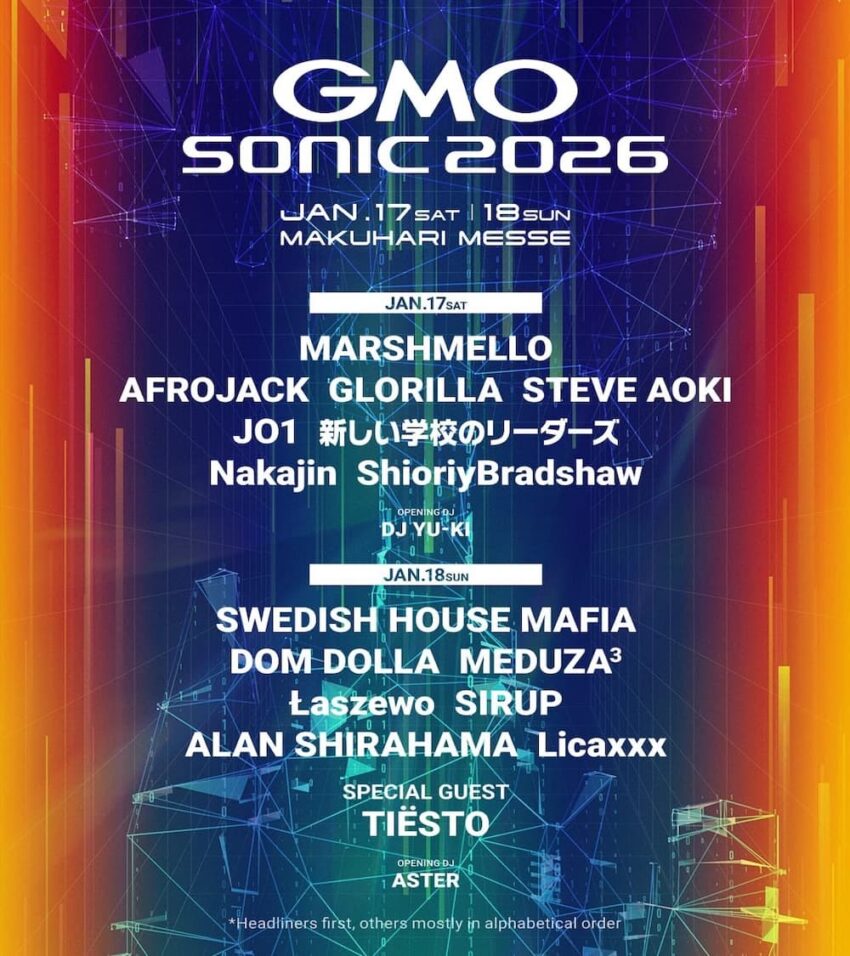 GMO SONICの歴史を振り返る＆2026年の見どころは？【2023-2026】