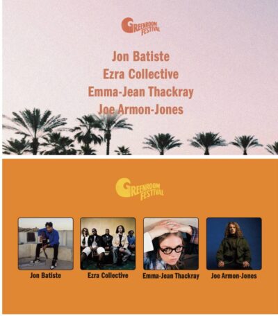 【GREENROOM FESTIVAL’26】グリーンルーム第1弾発表でJon Batiste、Ezra Collectiveら海外勢4組決定