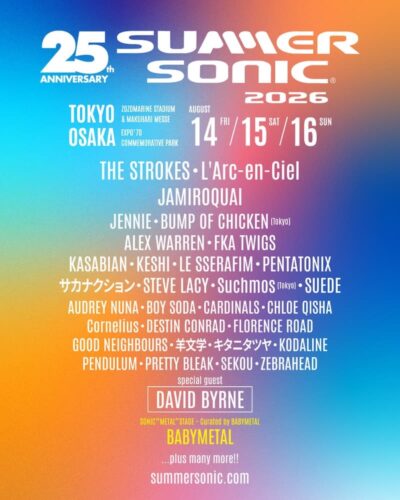 【SUMMER SONIC 2026】サマソニ追加発表でBABYMETAL出演決定。SONIC “METAL” STAGE をキュレート