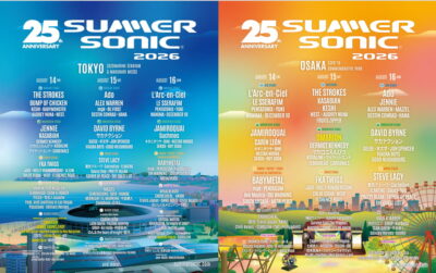 【SUMMER SONIC 2026】サマソニ追加発表でOMARION、JAMES FAUNTLEROY、indigo la Endら7組追加