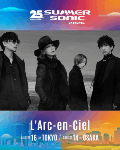 L’Arc-en-Ciel新曲「総天然色」×25周年サマソニのコラボレーション映像公開